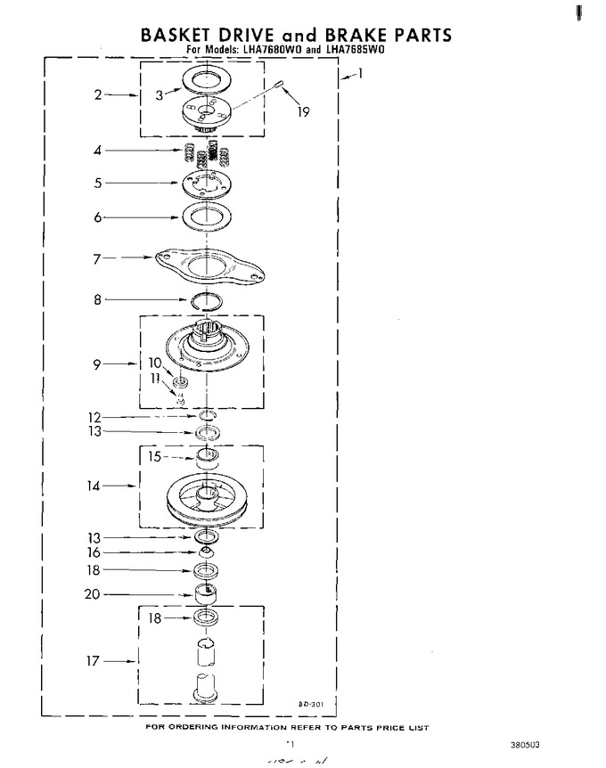 Diagram for LHA7680W0