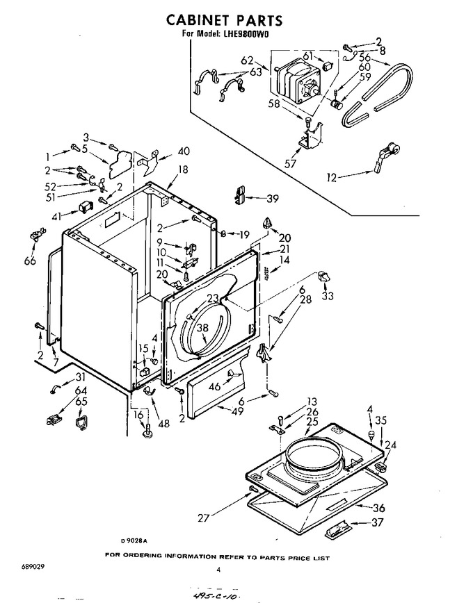 Diagram for LHE9800W0