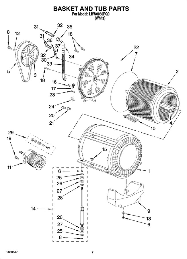 Diagram for LHW0050PQ0