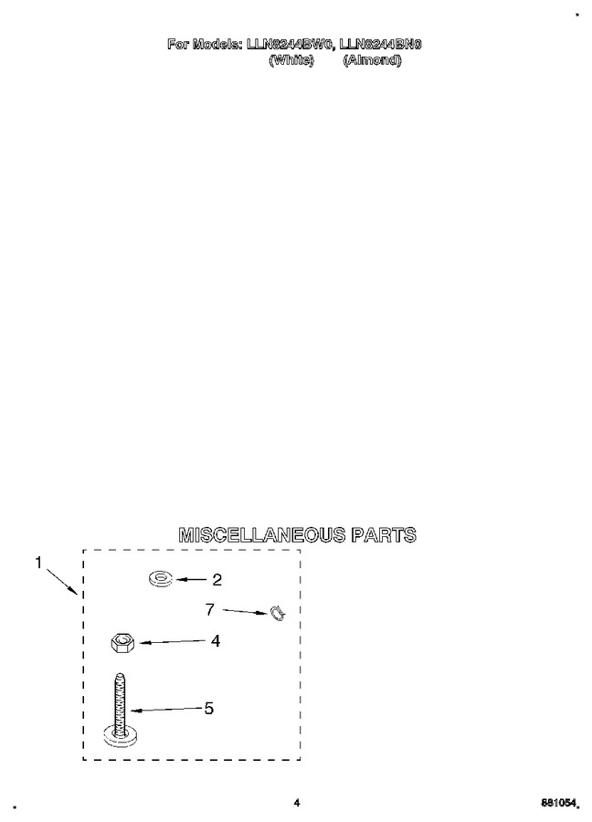 Diagram for LLN8244BN0