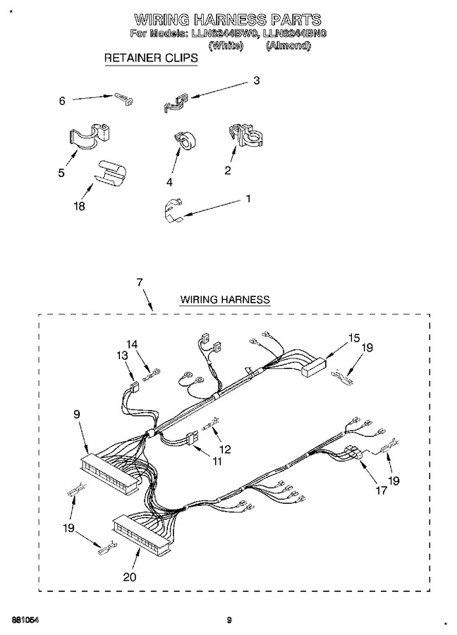 Diagram for LLN8244BN0