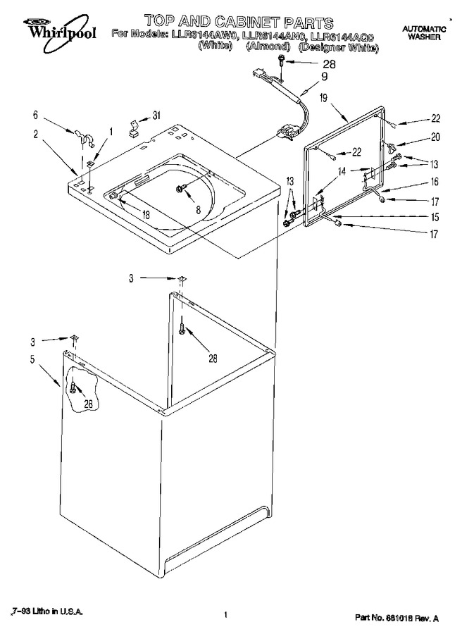 Diagram for LLR6144AW0