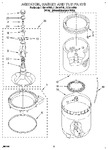 Diagram for 03 - Agitator, Basket And Tub