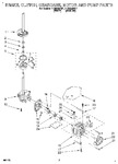 Diagram for 05 - Brake, Clutch, Gearcase, Motor & Pump