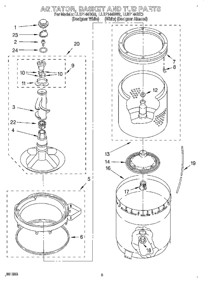 Diagram for LLR7144DQ0