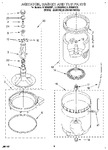 Diagram for 03 - Agitator, Basket And Tub