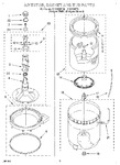 Diagram for 03 - Agitator, Basket And Tub