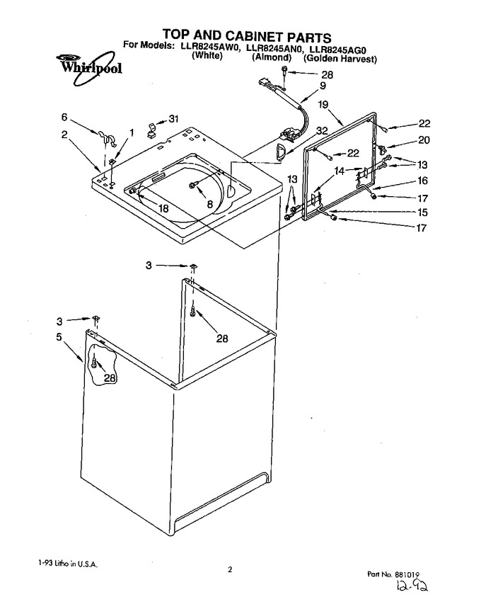 Diagram for LLR8245AN0