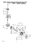 Diagram for 06 - Brake, Clutch, Gearcase, Motor And Pump