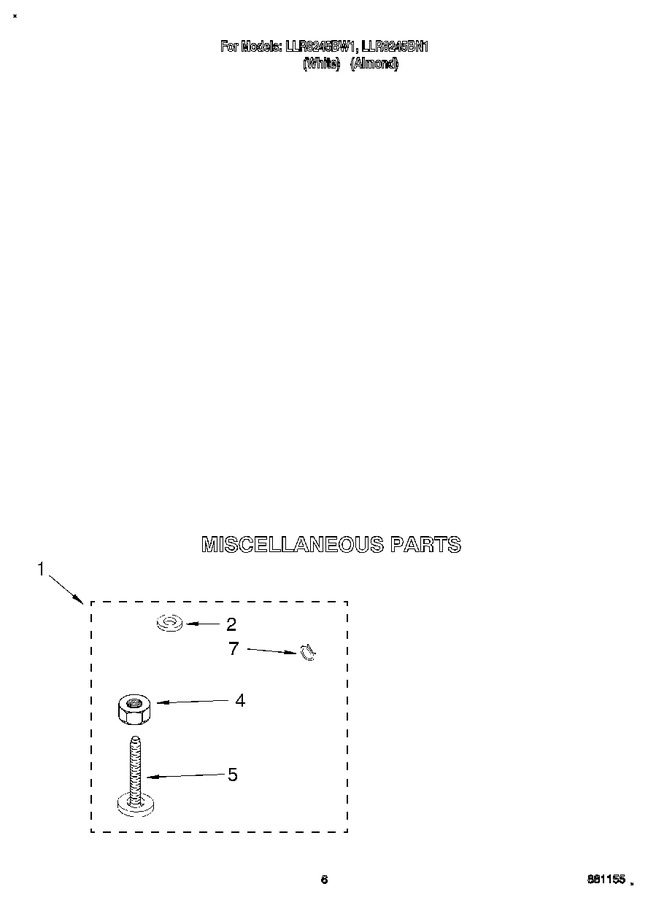 Diagram for LLR8245BN1