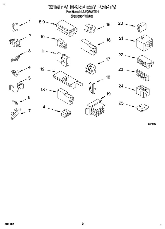 Diagram for LLR9245BQ1