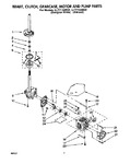 Diagram for 05 - Brake, Clutch, Gearcase, Motor & Pump