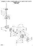 Diagram for 05 - Brake, Clutch, Gearcase, Motor & Pump