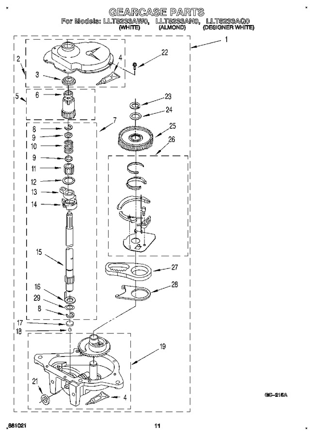 Diagram for LLT8233AW0