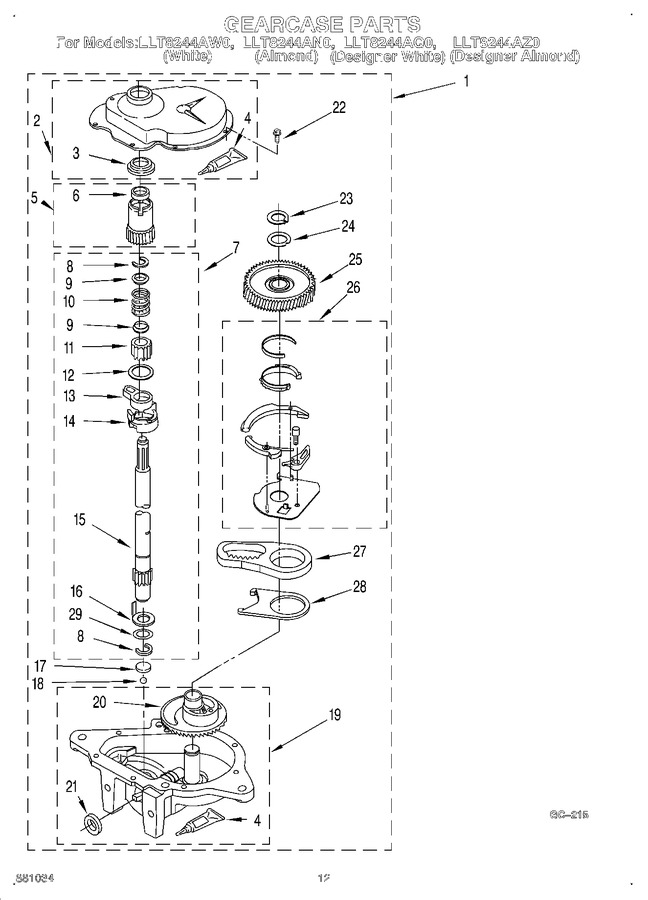 Diagram for LLT8244AW0