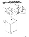 Diagram for 01 - Top And Cabinet, Lit/optional