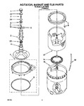 Diagram for 03 - Agitator, Basket And Tub