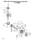 Diagram for 05 - Brake, Clutch, Gearcase, Motor & Pump