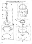 Diagram for 03 - Agitator, Basket And Tub