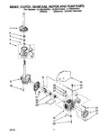 Diagram for 06 - Brake, Clutch, Gearcase, Motor And Pump