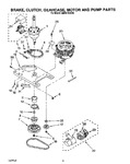 Diagram for 06 - Brake, Clutch, Gearcase, Motor And Pump