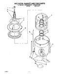 Diagram for 03 - Agitator, Basket And Tub