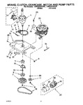 Diagram for 05 - Brake, Clutch, Gearcase, Motor & Pump