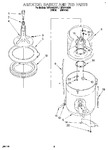 Diagram for 03 - Agitator, Basket And Tub