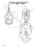 Diagram for 03 - Agitator, Basket And Tub