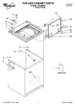 Diagram for 01 - Top And Cabinet Parts