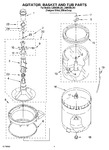 Diagram for 03 - Agitator, Basket And Tub