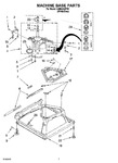 Diagram for 04 - Machine Base Parts