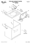 Diagram for 01 - Top And Cabinet, Literature