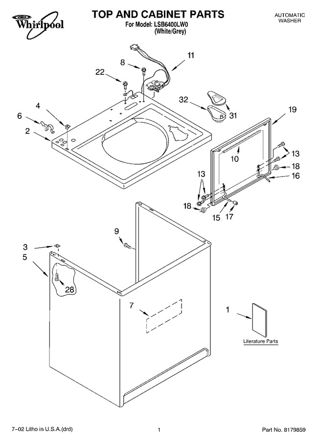 Diagram for LSB6400LW0