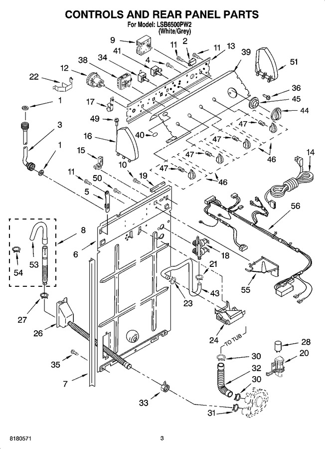 Diagram for LSB6500PW2