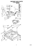 Diagram for 05 - Machine Base Parts