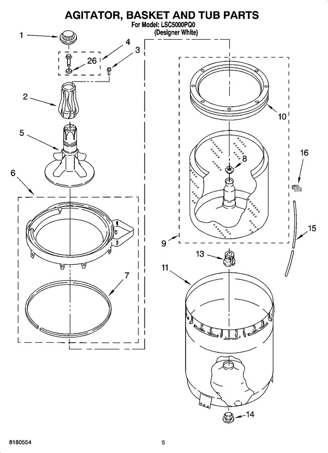 Diagram for LSC5000PQ0