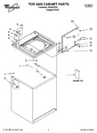 Diagram for 01 - Top And Cabinet Parts