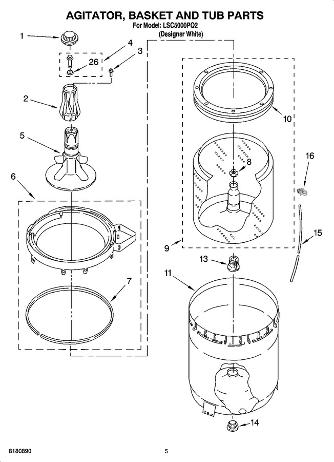 Diagram for LSC5000PQ2