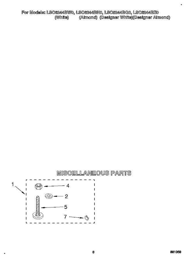 Diagram for LSC6244BW0