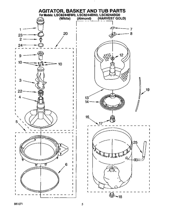 Diagram for LSC8244BG0