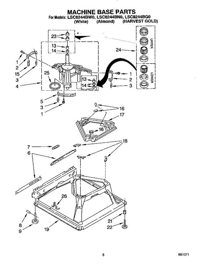 Diagram for LSC8244BG0