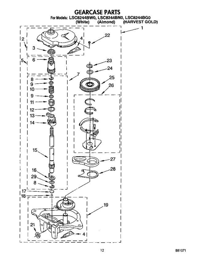 Diagram for LSC8244BN0