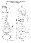 Diagram for 04 - Agitator, Basket And Tub