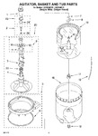 Diagram for 03 - Agitator, Basket And Tub