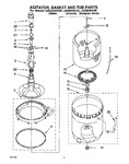 Diagram for 04 - Agitator, Basket And Tub