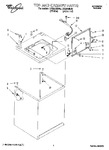 Diagram for 01 - Top And Cabinet, Lit/optional