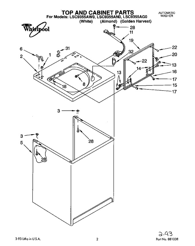 Diagram for LSC9355AG0