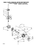 Diagram for 06 - Brake, Clutch, Gearcase, Motor And Pump