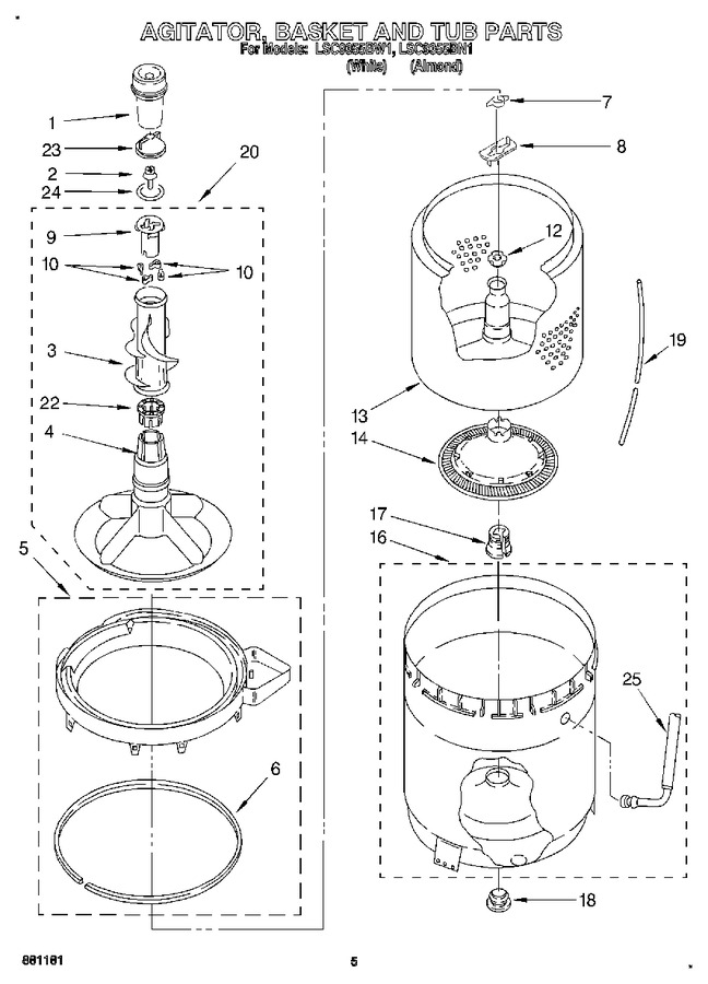 Diagram for LSC9355BW1